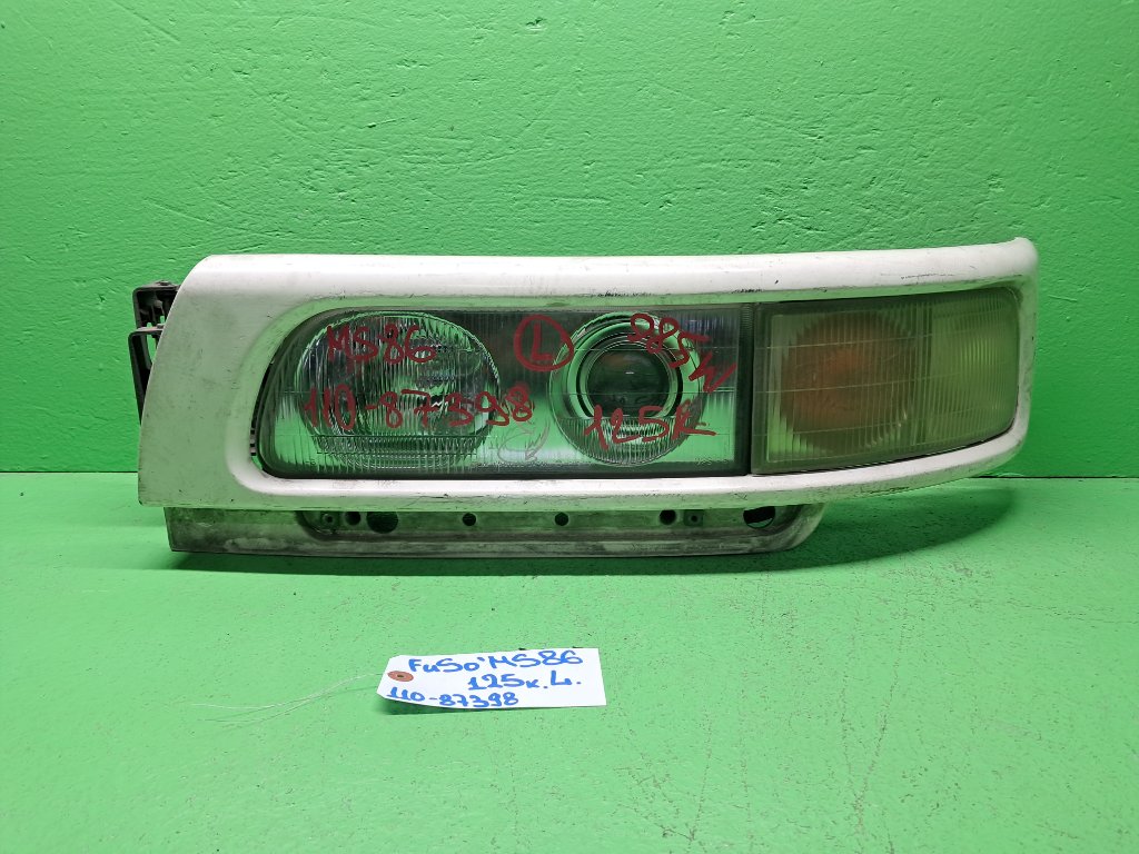 Фара MITSUBISHI FUSO AERO BUS MS86 левая (б/у)