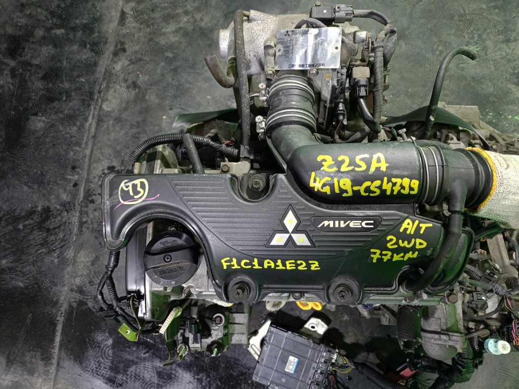 Двигатель MITSUBISHI COLT Z25A 4G19 (б/у)