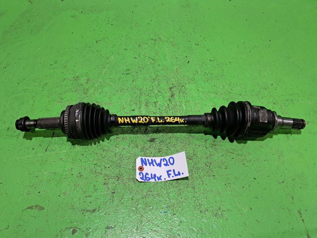 Привод TOYOTA PRIUS NHW20 передний левый (б/у)