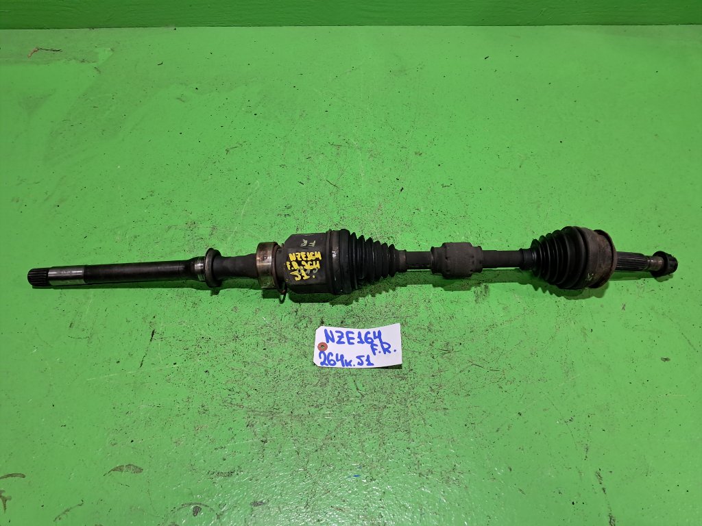 Привод TOYOTA COROLLA FIELDER NZE164 передний правый (б/у) #1