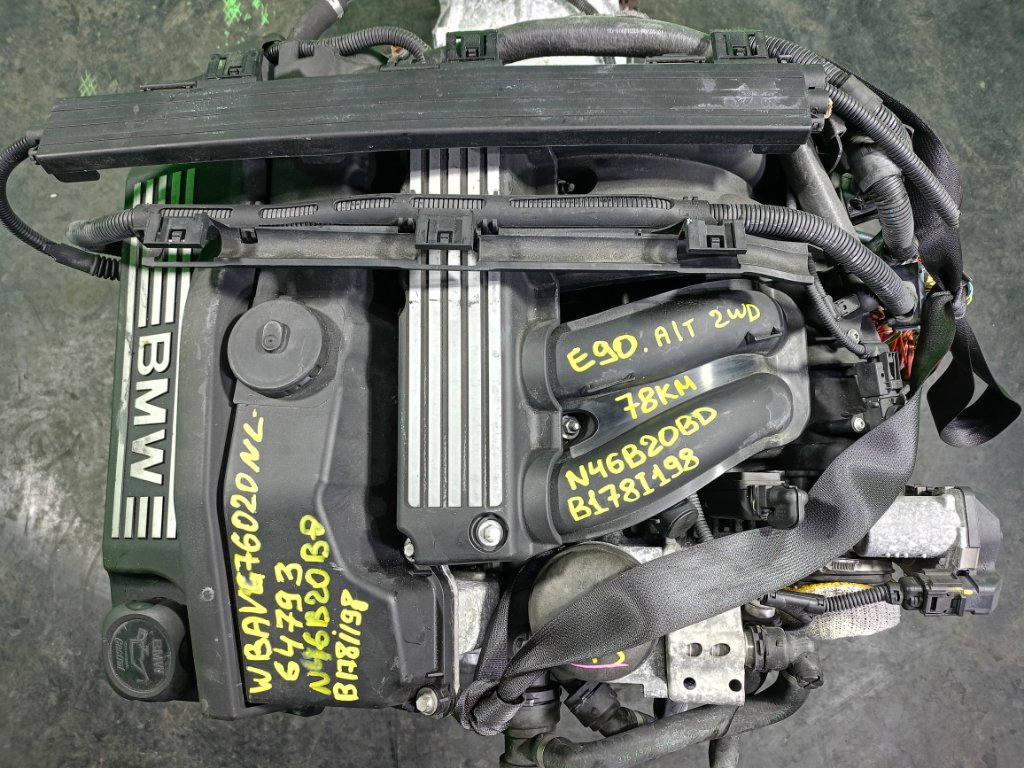 Двигатель BMW 3-SERIES E90 N46B20BD (б/у)