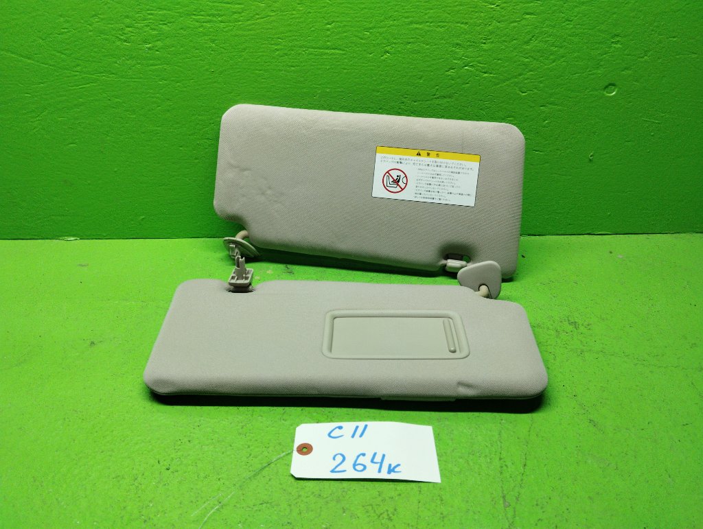 Козырек NISSAN TIIDA C11 (б/у)