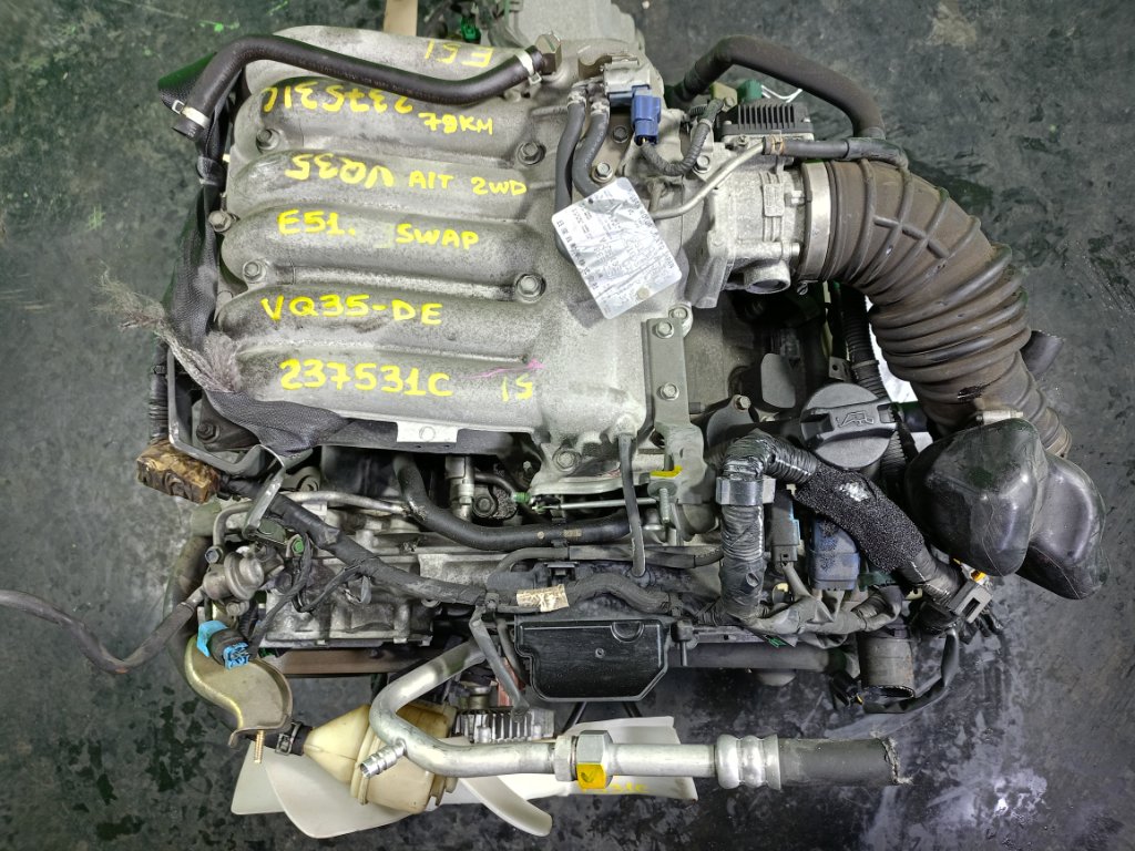 Двигатель NISSAN ELGRAND E51 VQ35-DE (б/у)