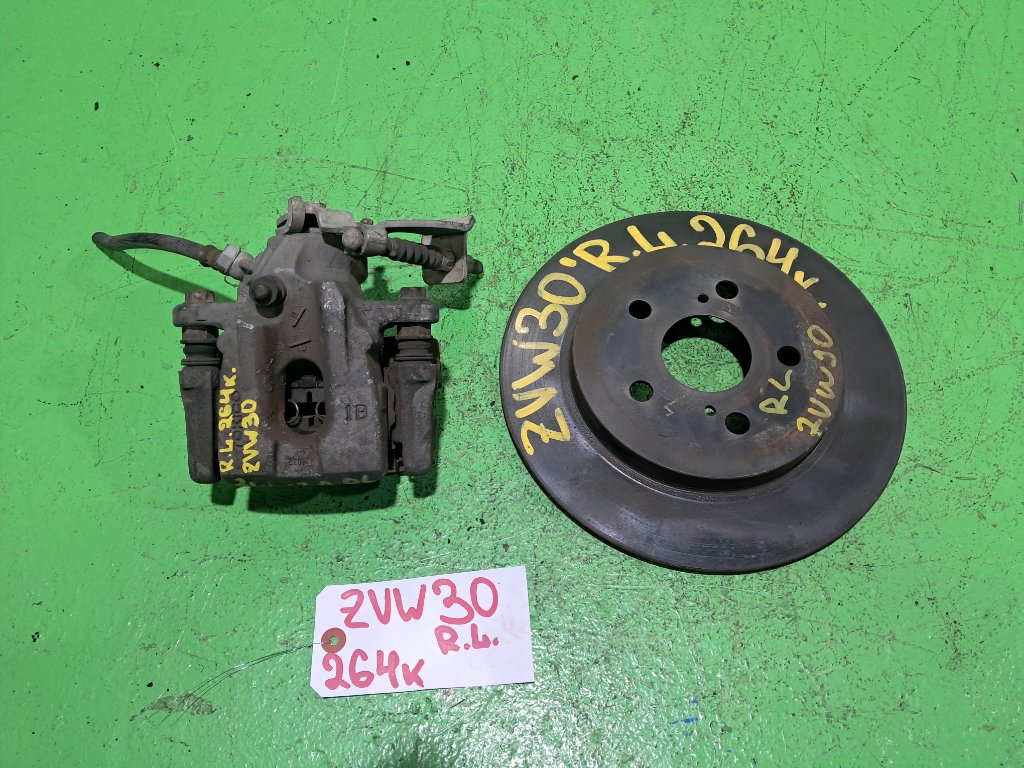 Суппорт TOYOTA PRIUS ZVW30 задний левый (б/у)