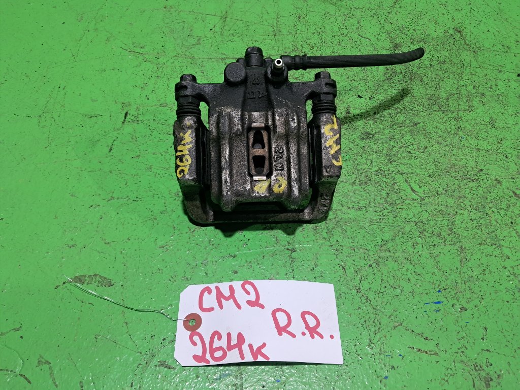 Суппорт HONDA ACCORD CM2 задний правый (б/у)