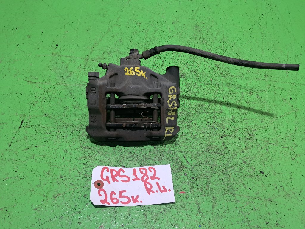 Суппорт TOYOTA CROWN GRS182 задний левый (б/у)