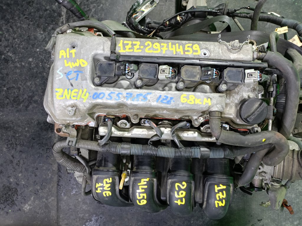 Двигатель TOYOTA WISH ZNE14 1ZZ-FE (б/у)
