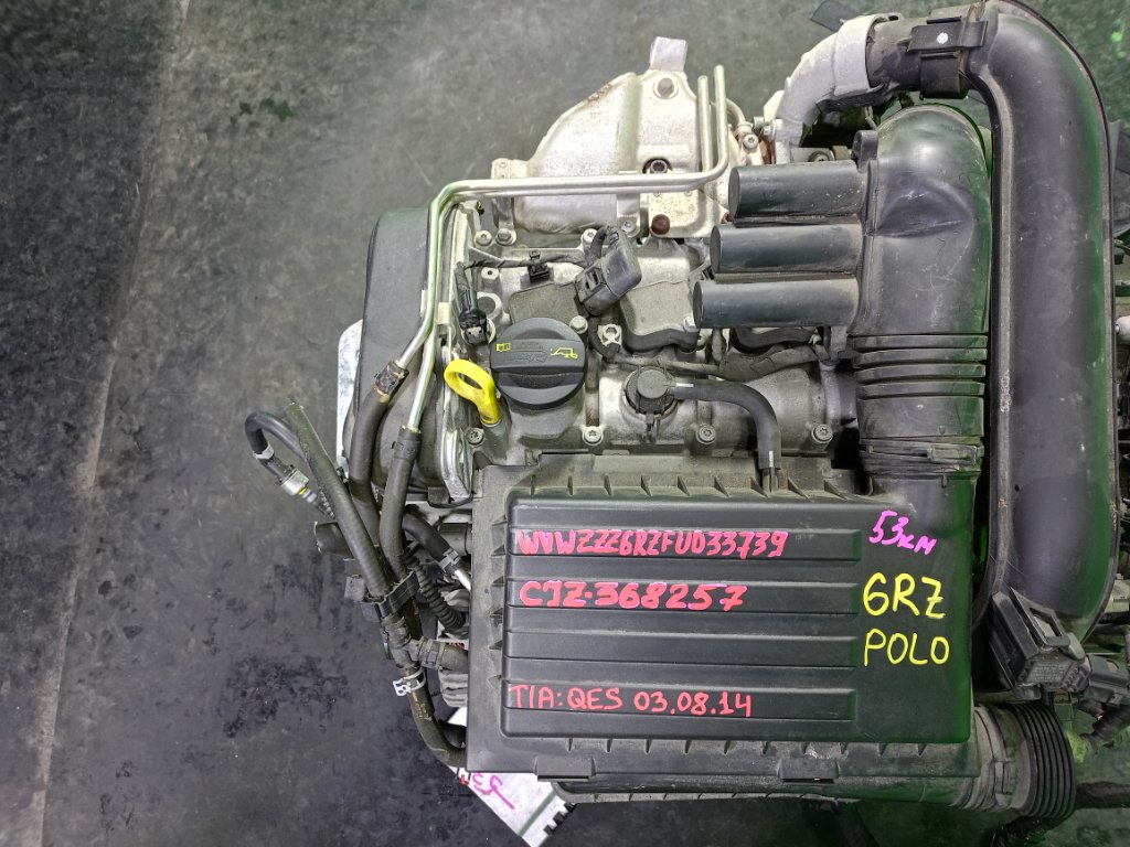 Двигатель VOLKSWAGEN POLO 6RZ CJZ (б/у)