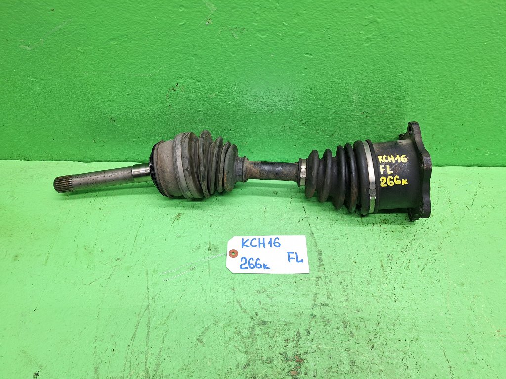 Привод TOYOTA GRANVIA KCH16 1KZ-TE передний левый (б/у)