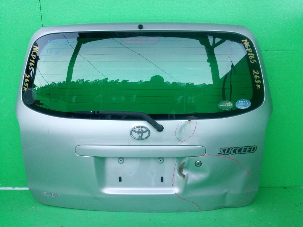 Дверь задняя TOYOTA SUCCEED NCP165 (б/у)