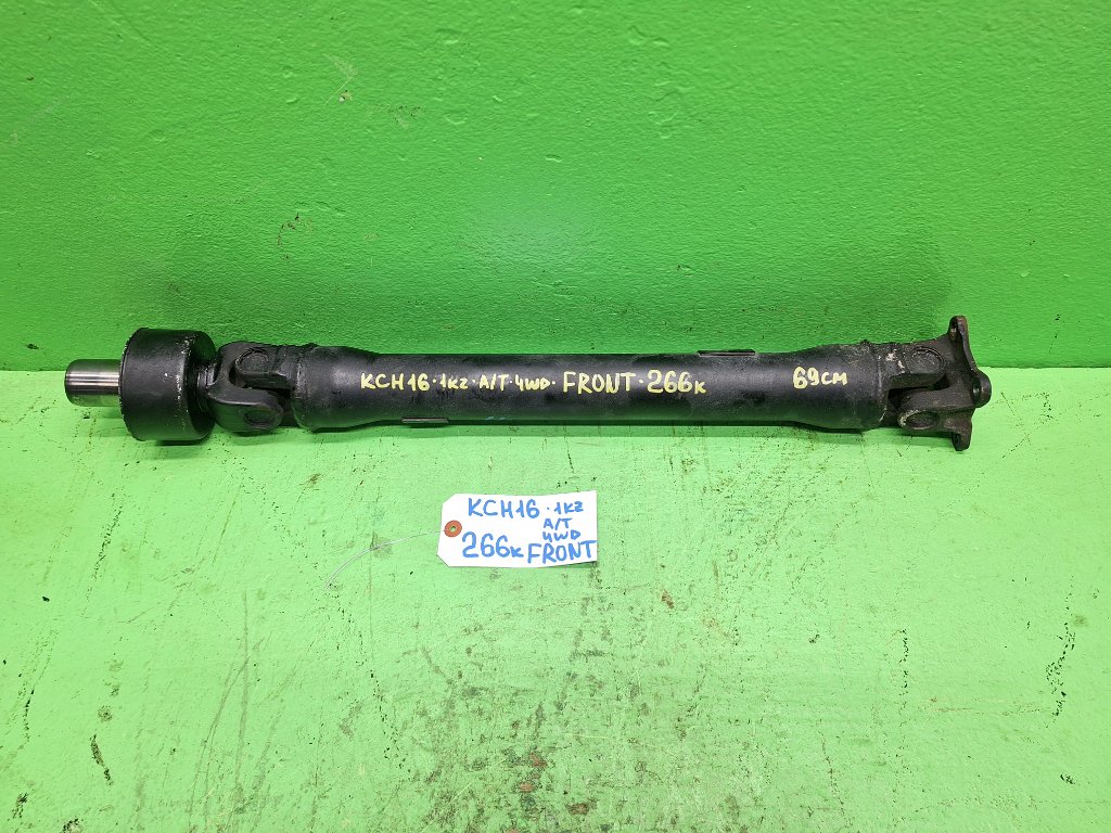 Карданный вал TOYOTA GRANVIA KCH16 1KZ-TE передний (б/у)