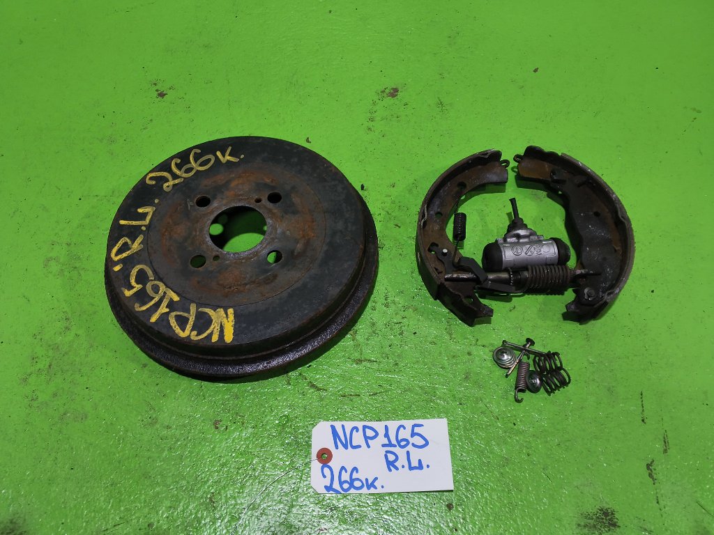 Тормозной барабан TOYOTA PROBOX NCP165 задний левый (б/у)