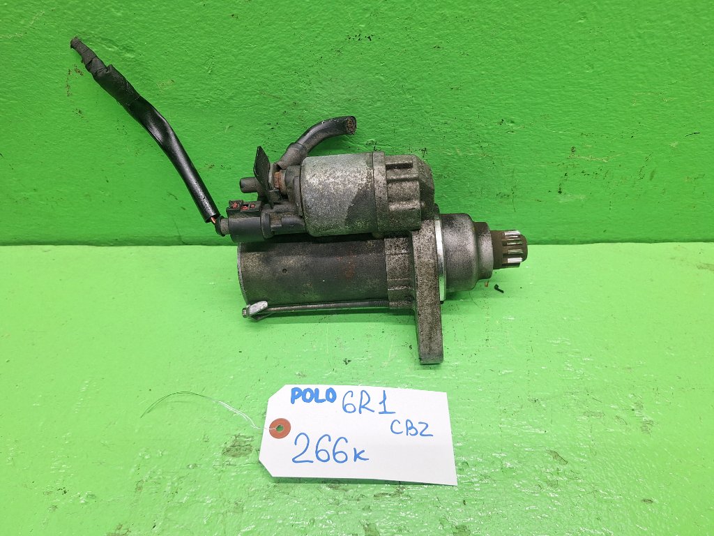 Стартер VOLKSWAGEN POLO 6R1 CBZ (б/у)