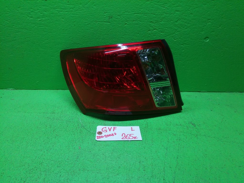 Стоп-сигнал SUBARU IMPREZA WRX STI GVF левый (б/у)