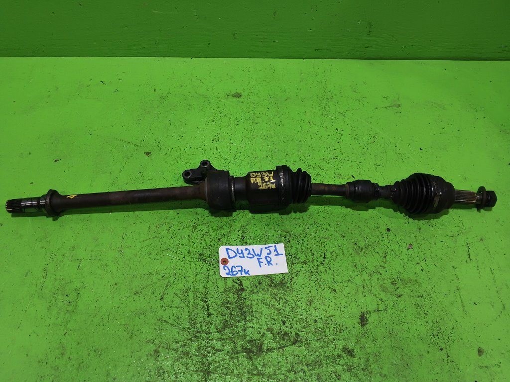 Привод MAZDA DEMIO DY3W передний правый (б/у) #1.