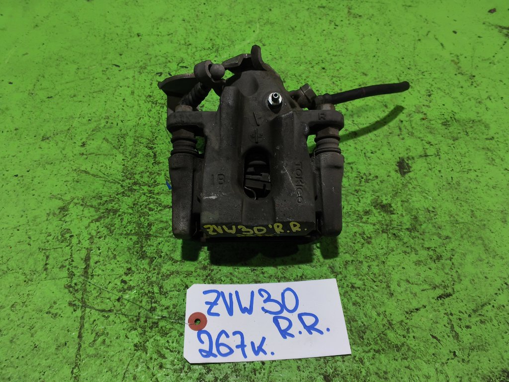 Суппорт TOYOTA PRIUS ZVW30 задний правый (б/у)