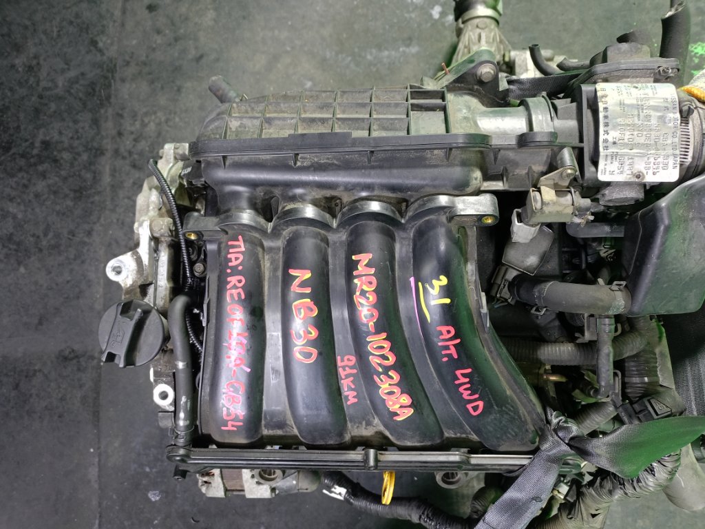 Двигатель NISSAN LAFESTA NB30 MR20-DE (б/у)