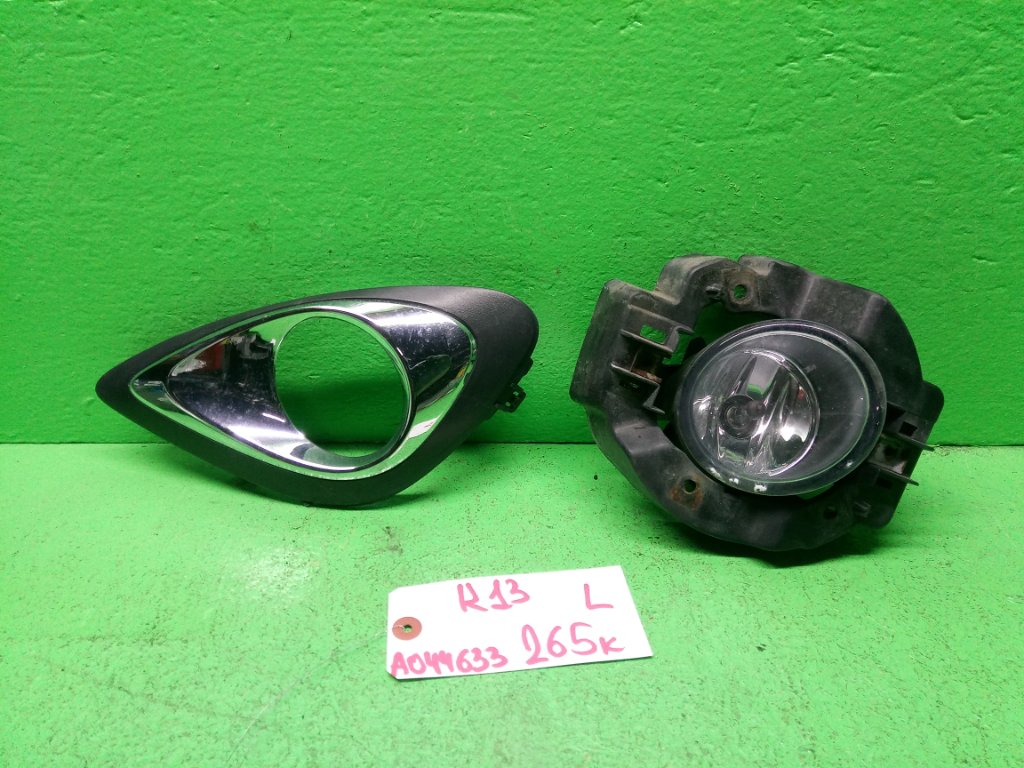 Туманка NISSAN MARCH K13 левая (б/у)