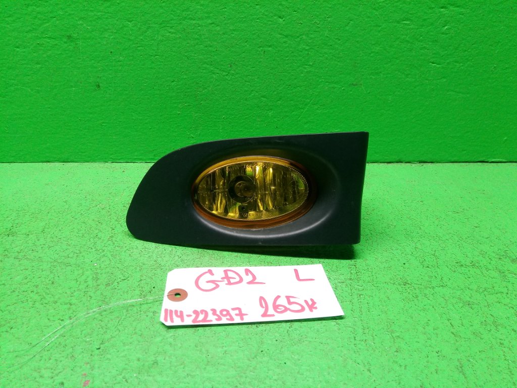 Туманка HONDA FIT GD2 левая (б/у)