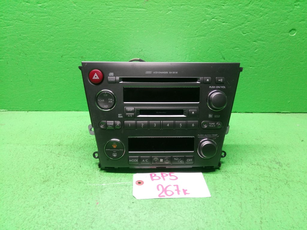 Магнитофон SUBARU LEGACY BP5 (б/у)