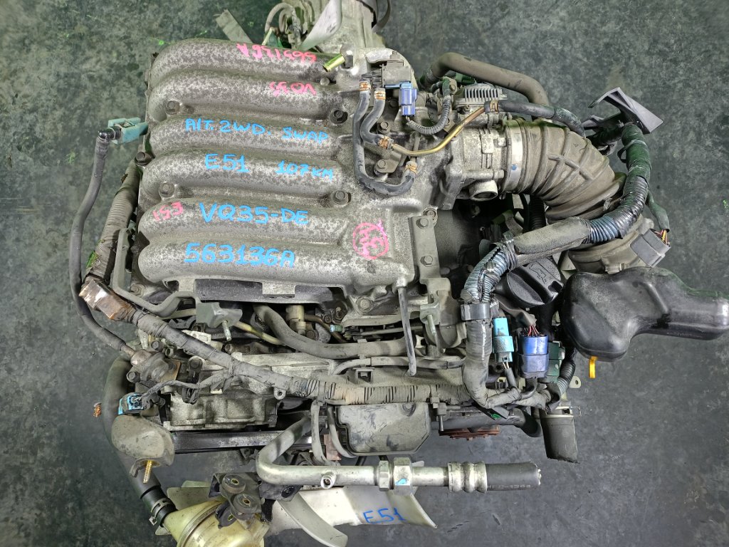 Двигатель NISSAN ELGRAND E51 VQ35-DE (б/у)
