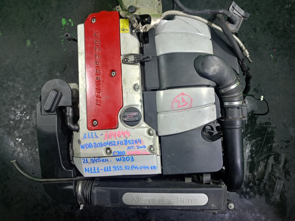 Двигатель MERCEDES C200 W203 M111 (б/у)