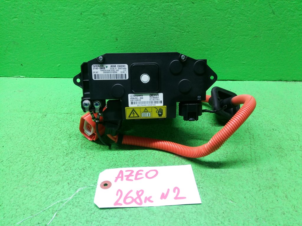 Радиатор печки NISSAN LEAF AZE0 (б/у) #2
