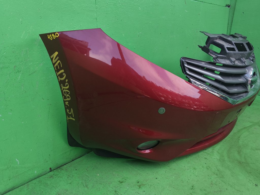 Бампер передний для NISSAN NOTE NE12, 62022 3VA0H, 62022 3VA0H 3 ракурс Бампер передний для NISSAN NOTE NE12, 62022 3VA0H, 62022 3VA0H 3 ракурс