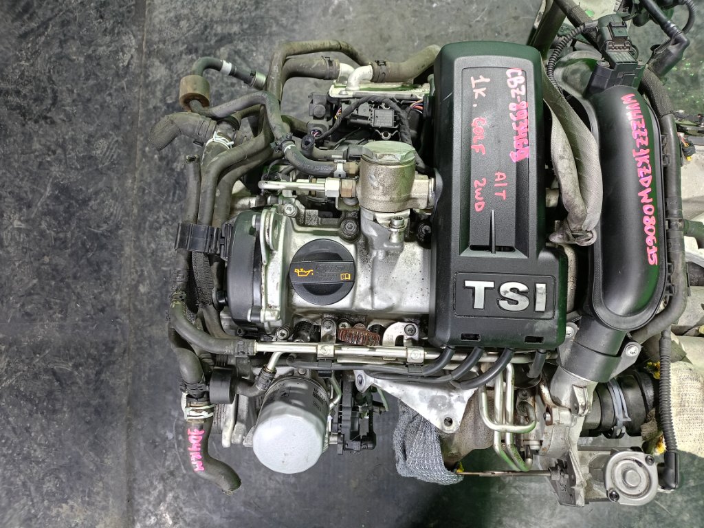 Двигатель VOLKSWAGEN GOLF 1K CBZ (б/у)