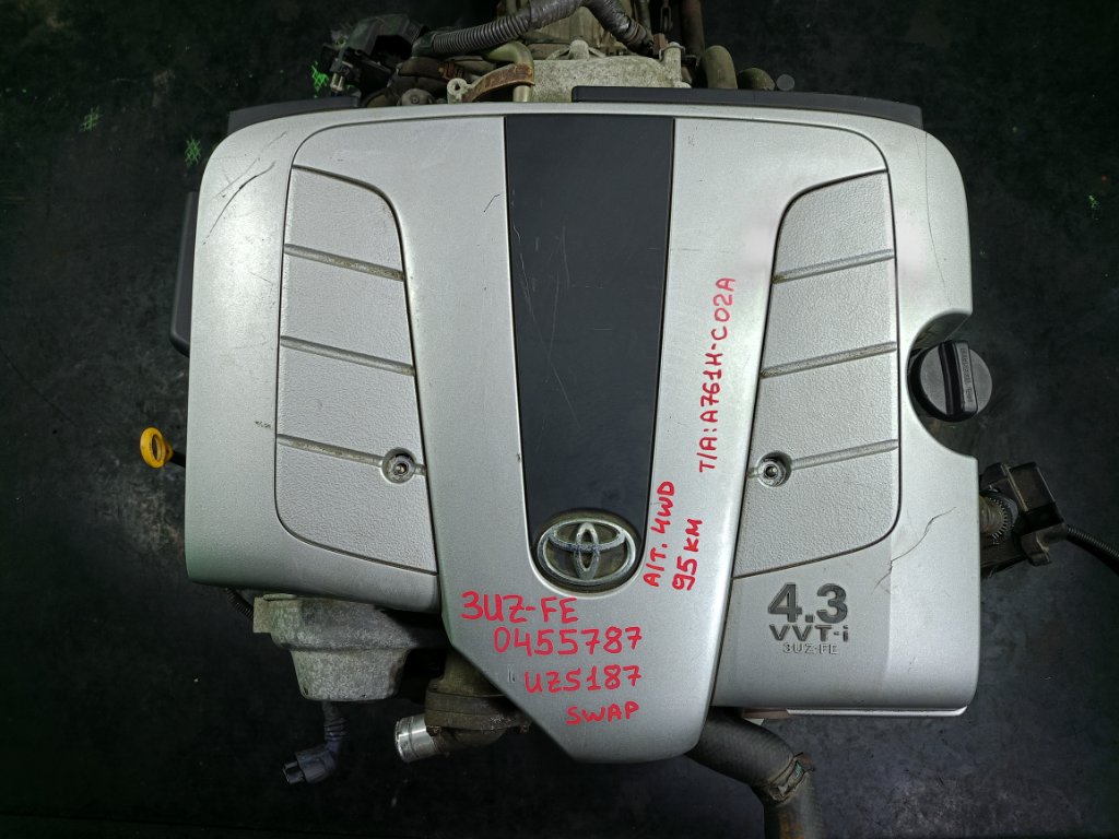 Двигатель TOYOTA CROWN UZS187 3UZ-FE (б/у)