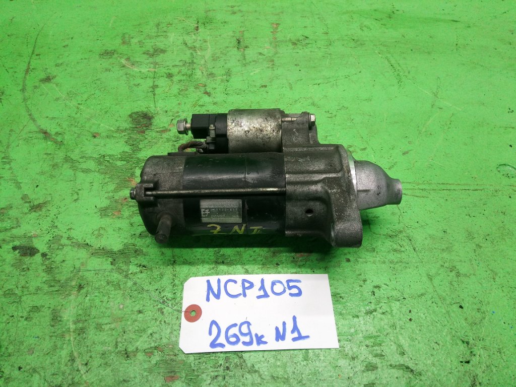 Стартер TOYOTA RACTIS NCP105 1NZ-FE (б/у) #1