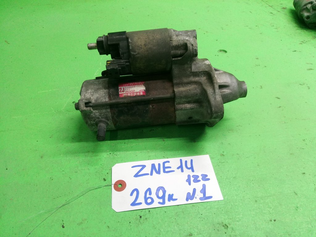 Стартер TOYOTA WISH ZNE14 1ZZ-FE (б/у) #1
