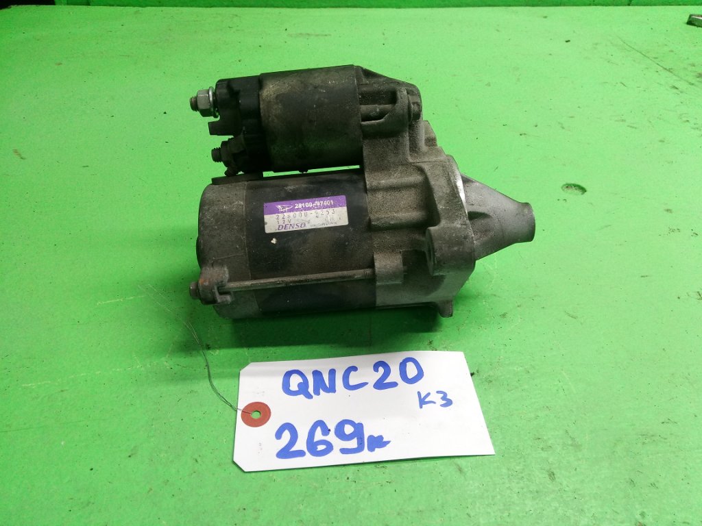 Стартер TOYOTA BB QNC20 K3 (б/у)