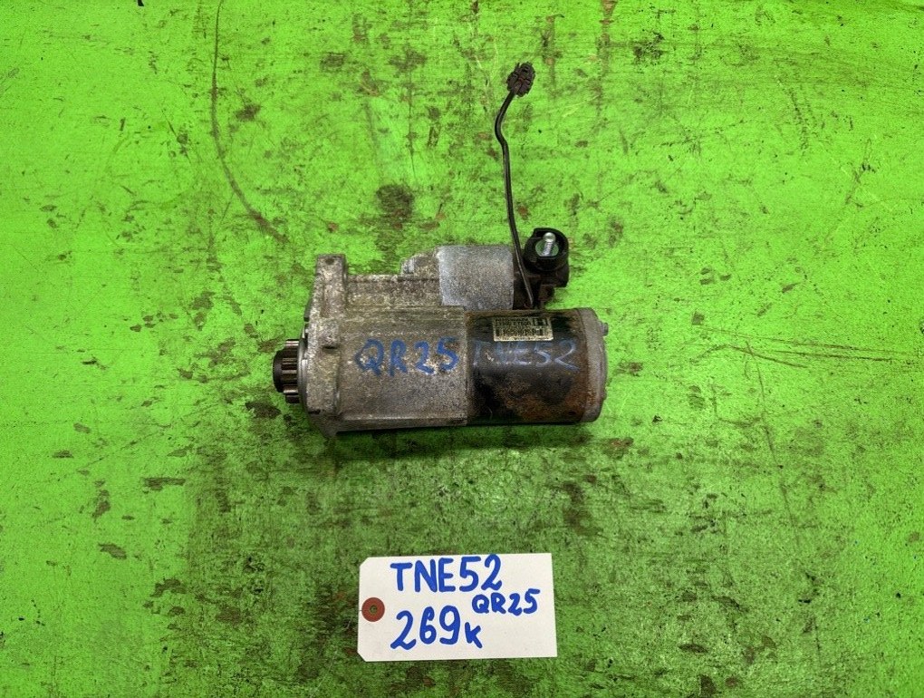 Стартер NISSAN ELGRAND TNE52 QR25-DE (б/у)