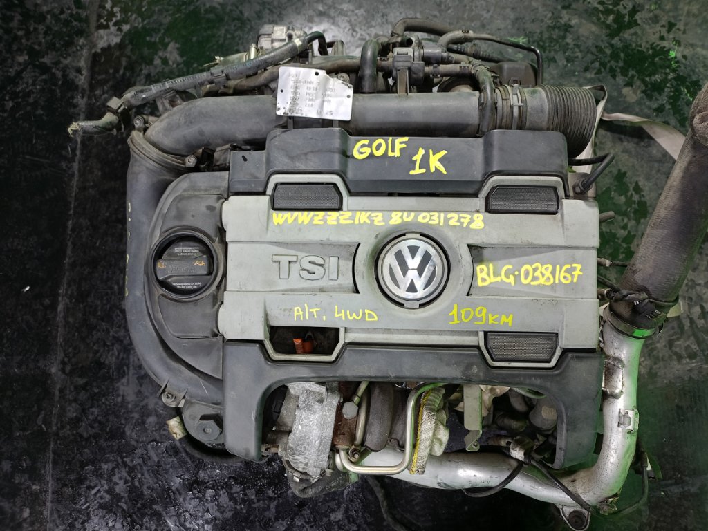 Двигатель VOLKSWAGEN GOLF 1K BLG (б/у)