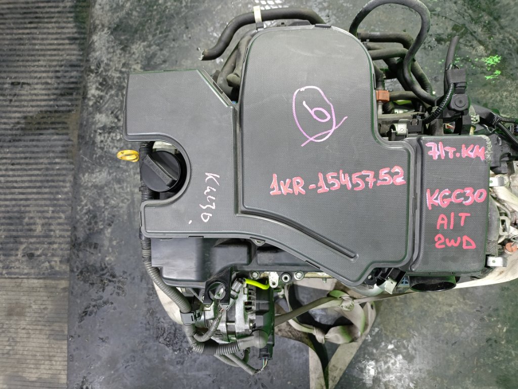 Двигатель TOYOTA PASSO KGC30 1KR-FE (б/у)