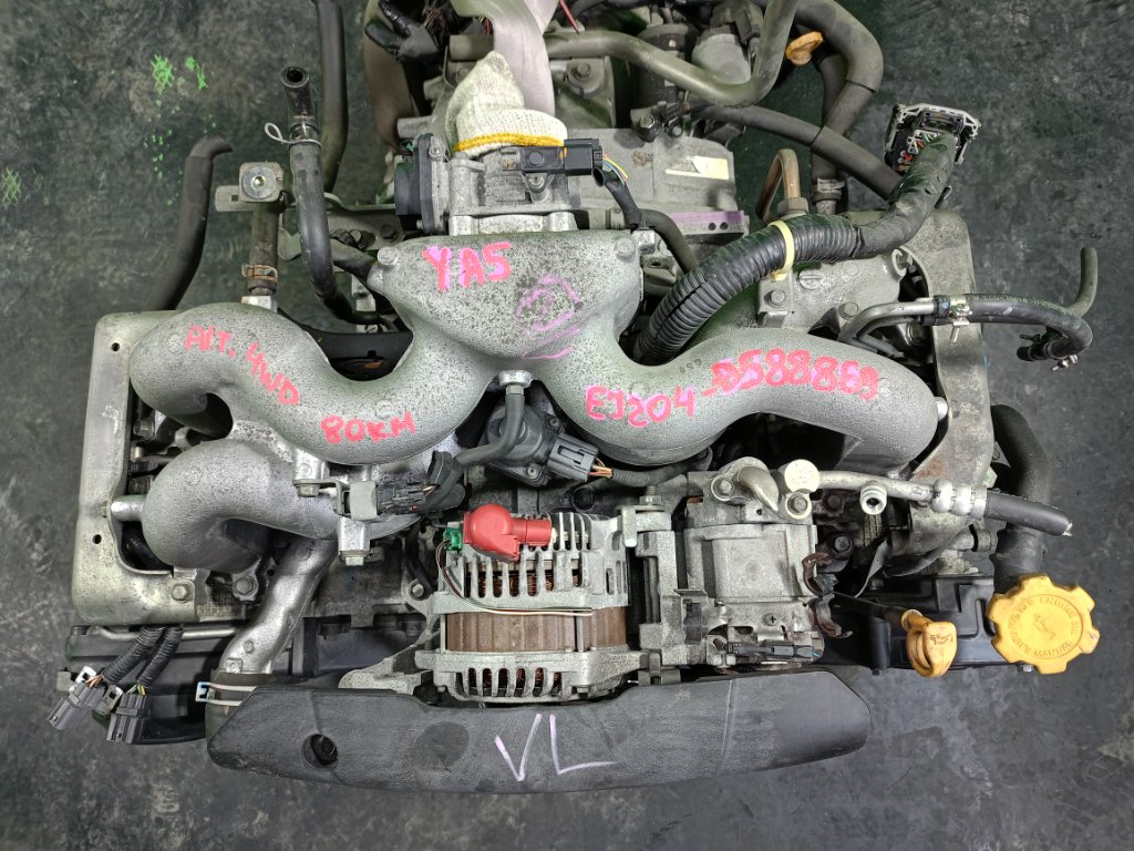 Двигатель SUBARU EXIGA YA5 EJ204 (б/у)