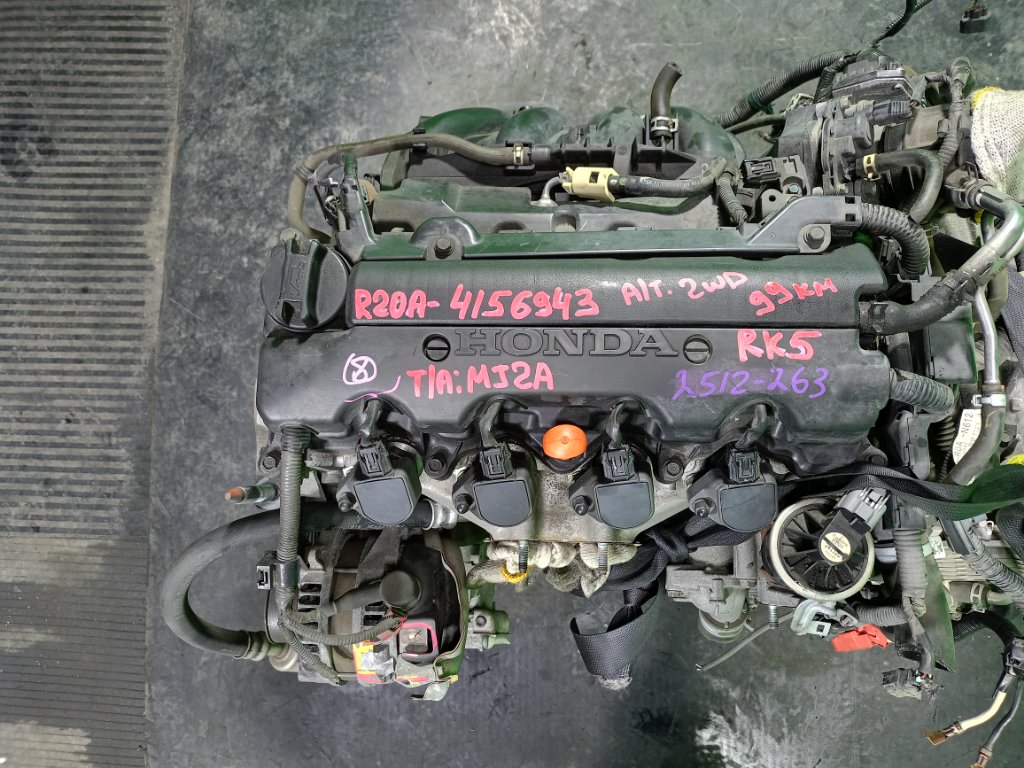 Двигатель HONDA STEP WAGON RK5 R20A (б/у)