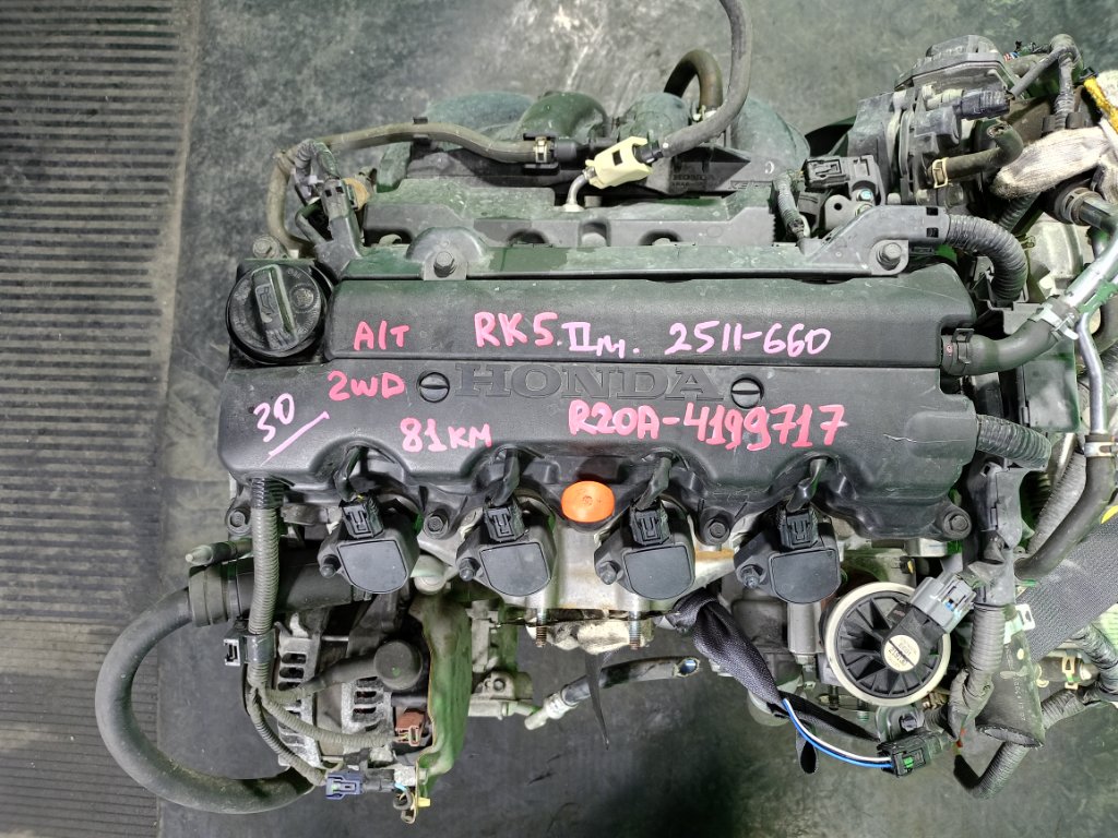 Двигатель HONDA STEP WAGON RK5 R20A (б/у)