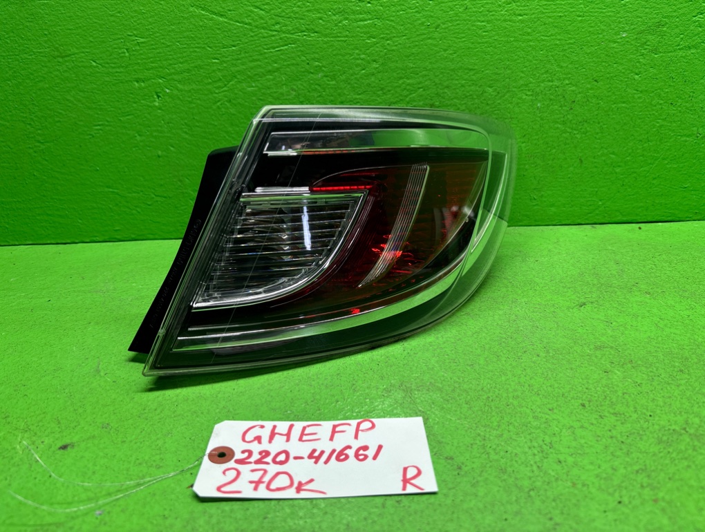 Стоп-сигнал MAZDA ATENZA GHEFP правый (б/у)