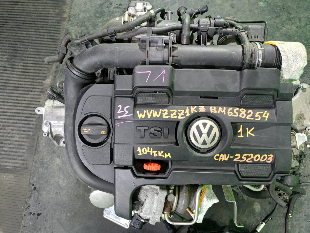 Двигатель VOLKSWAGEN GOLF 1K CAV (б/у)