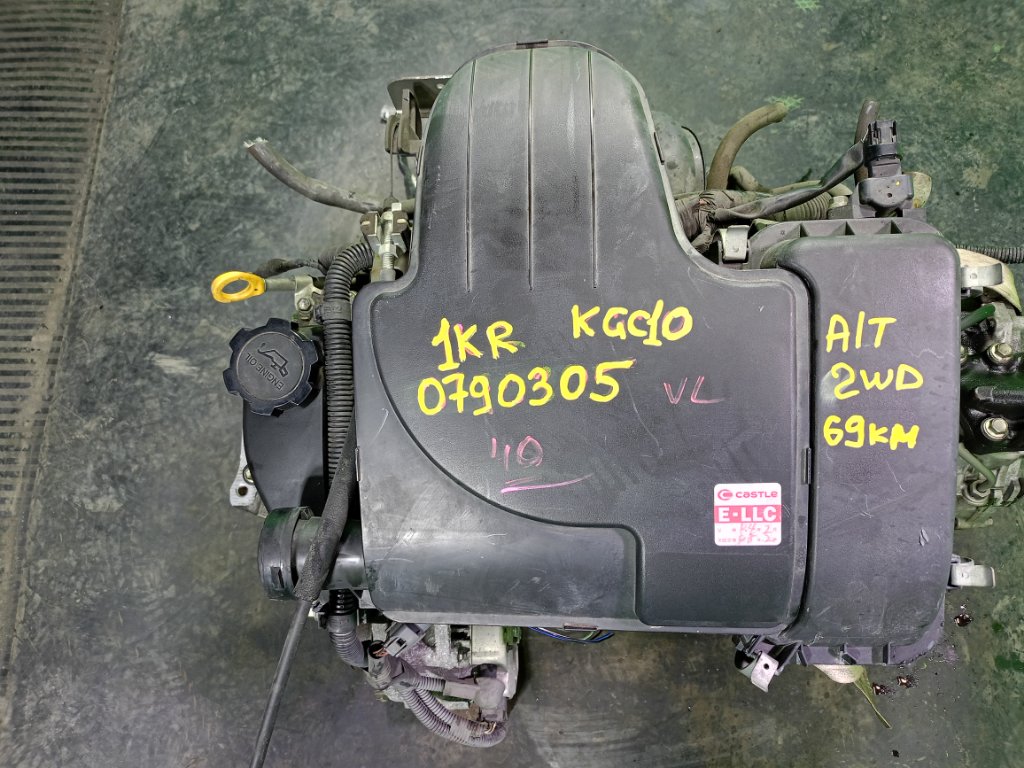 Двигатель TOYOTA PASSO KGC10 1KR-FE (б/у)