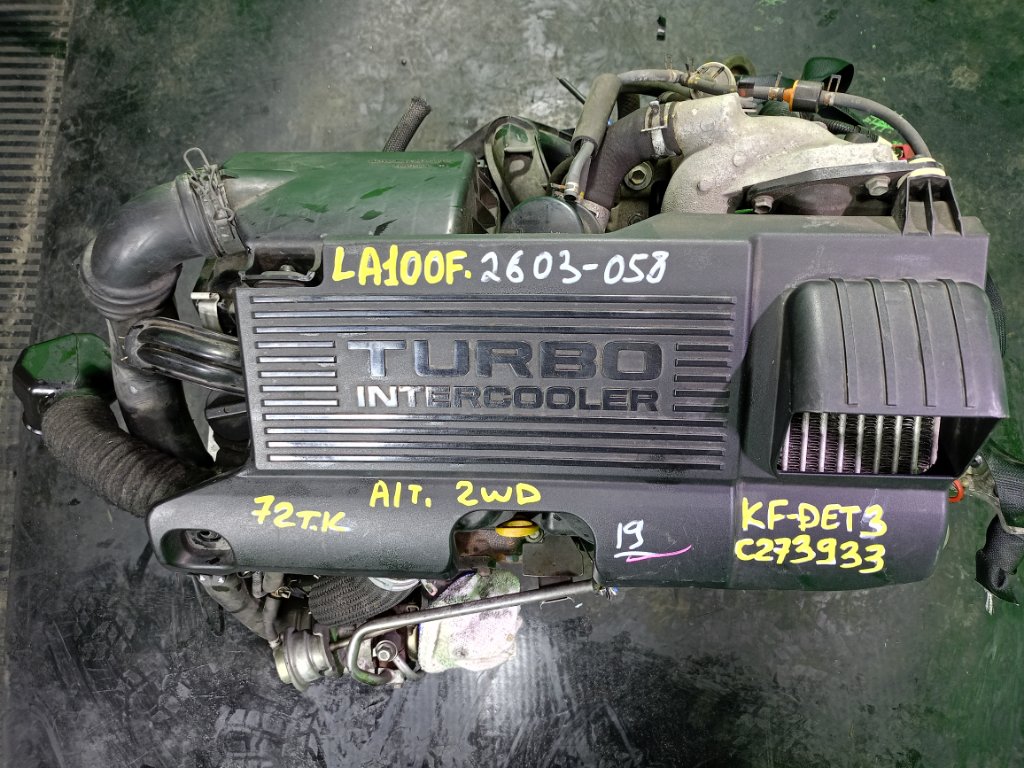 Двигатель SUBARU STELLA LA100F KF-DET3 (б/у)