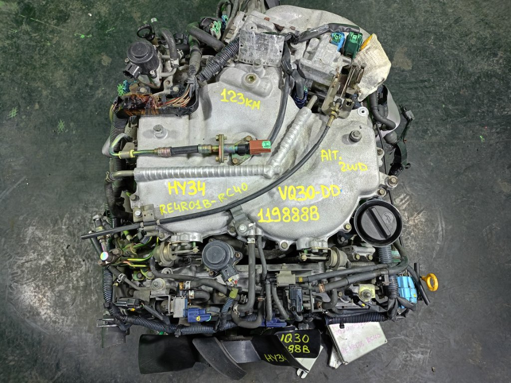 Двигатель NISSAN CEDRIC HY34 VQ30-DD (б/у)