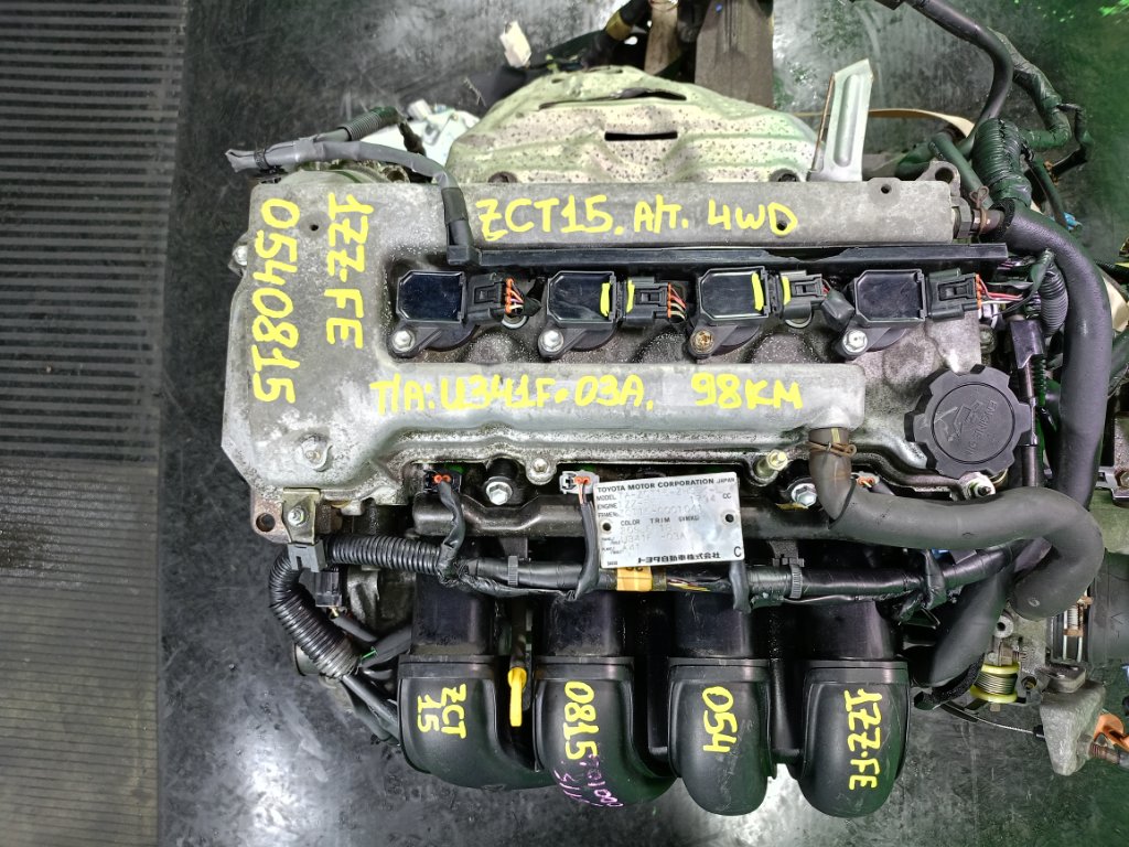 Двигатель TOYOTA OPA ZCT15 1ZZ-FE (б/у)