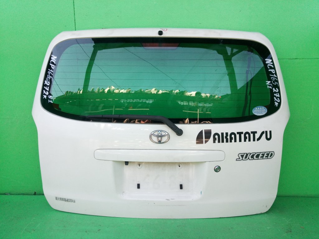 Дверь задняя TOYOTA SUCCEED NCP165 (б/у) №1