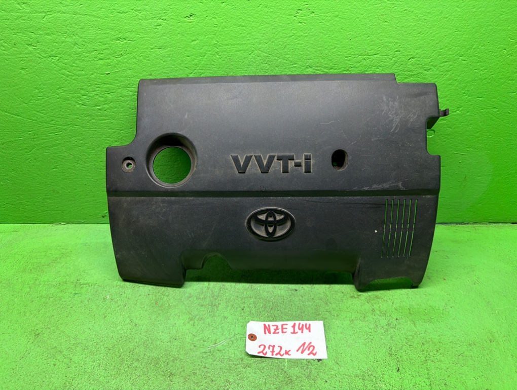 Пластиковая крышка на двс TOYOTA COROLLA FIELDER NZE144 (б/у) #2