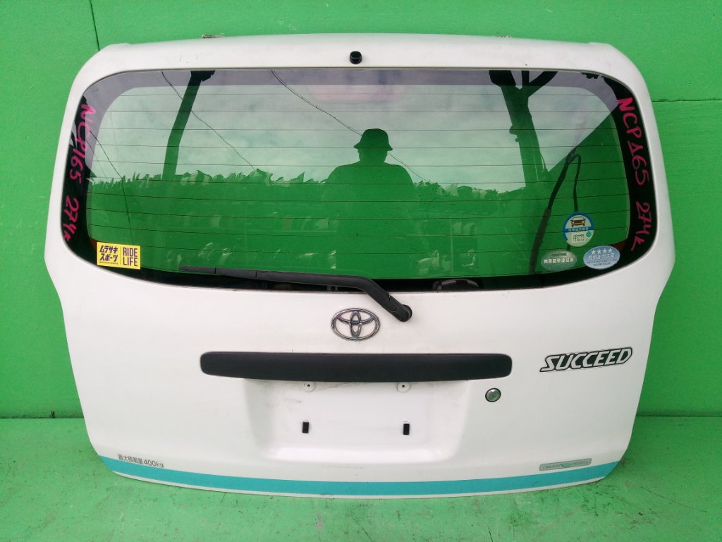 Дверь задняя TOYOTA SUCCEED NCP165 (б/у)
