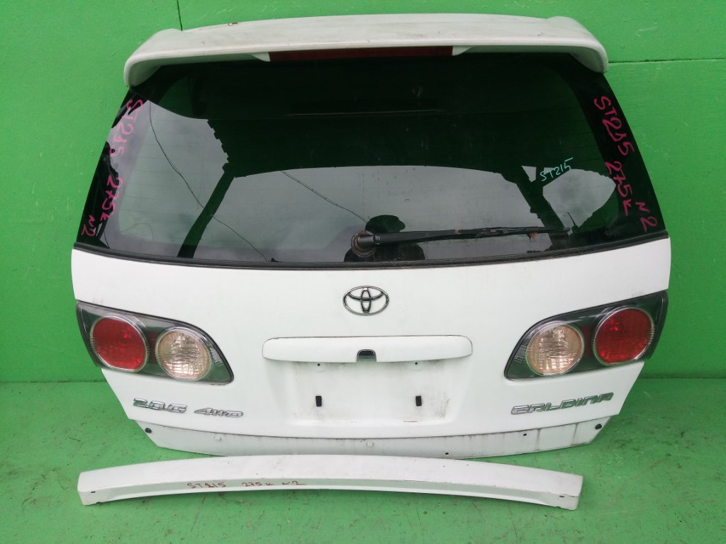Дверь задняя TOYOTA CALDINA ST215 (б/у) #-2