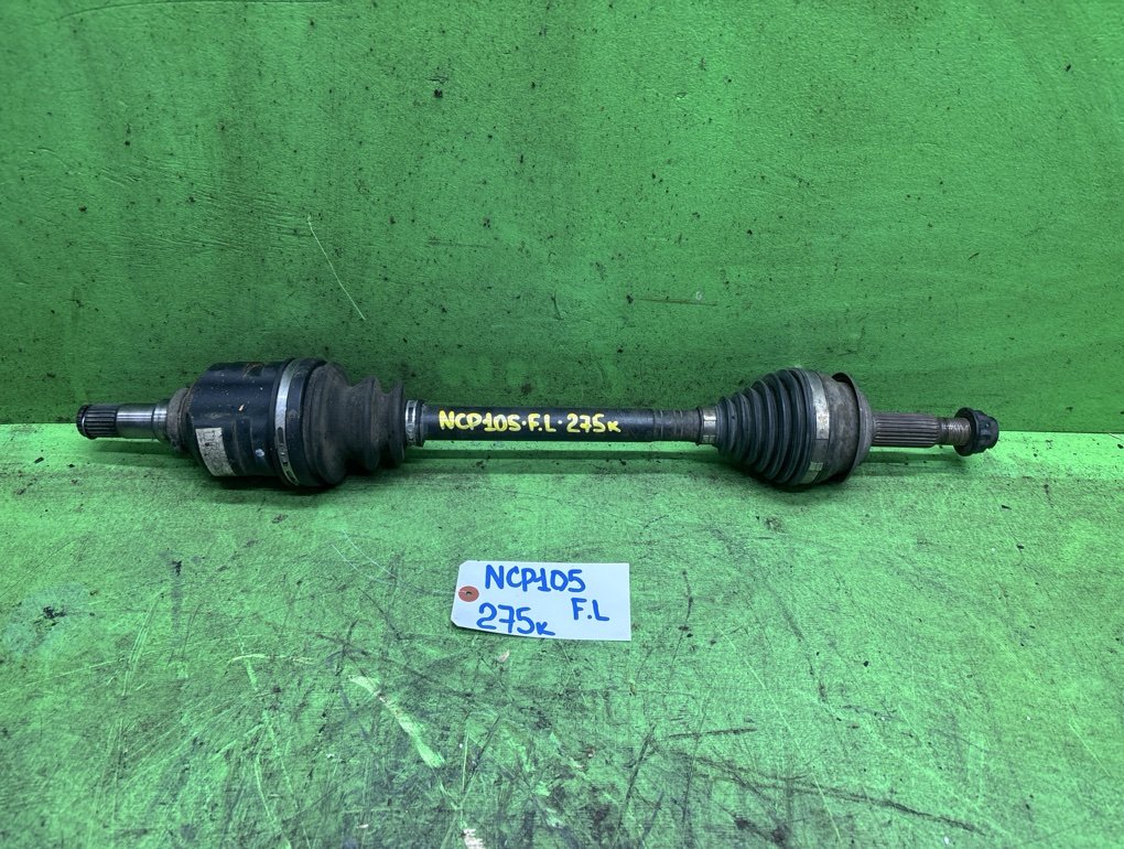 Привод TOYOTA RACTIS NCP105 передний левый (б/у)